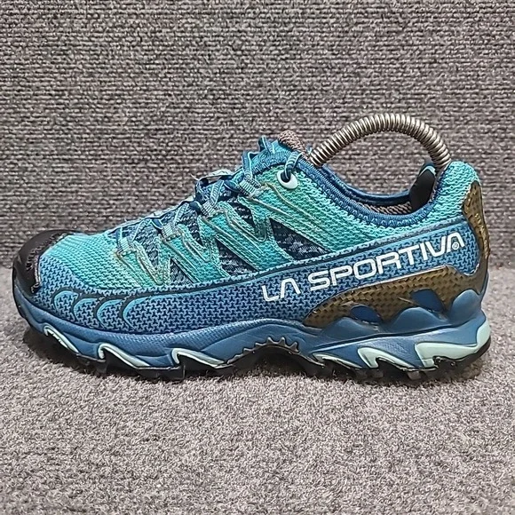La Sportiva Ultra Raptor Trail Women's US 9 Hiking Running Shoes Blue - Picture 10 of 13